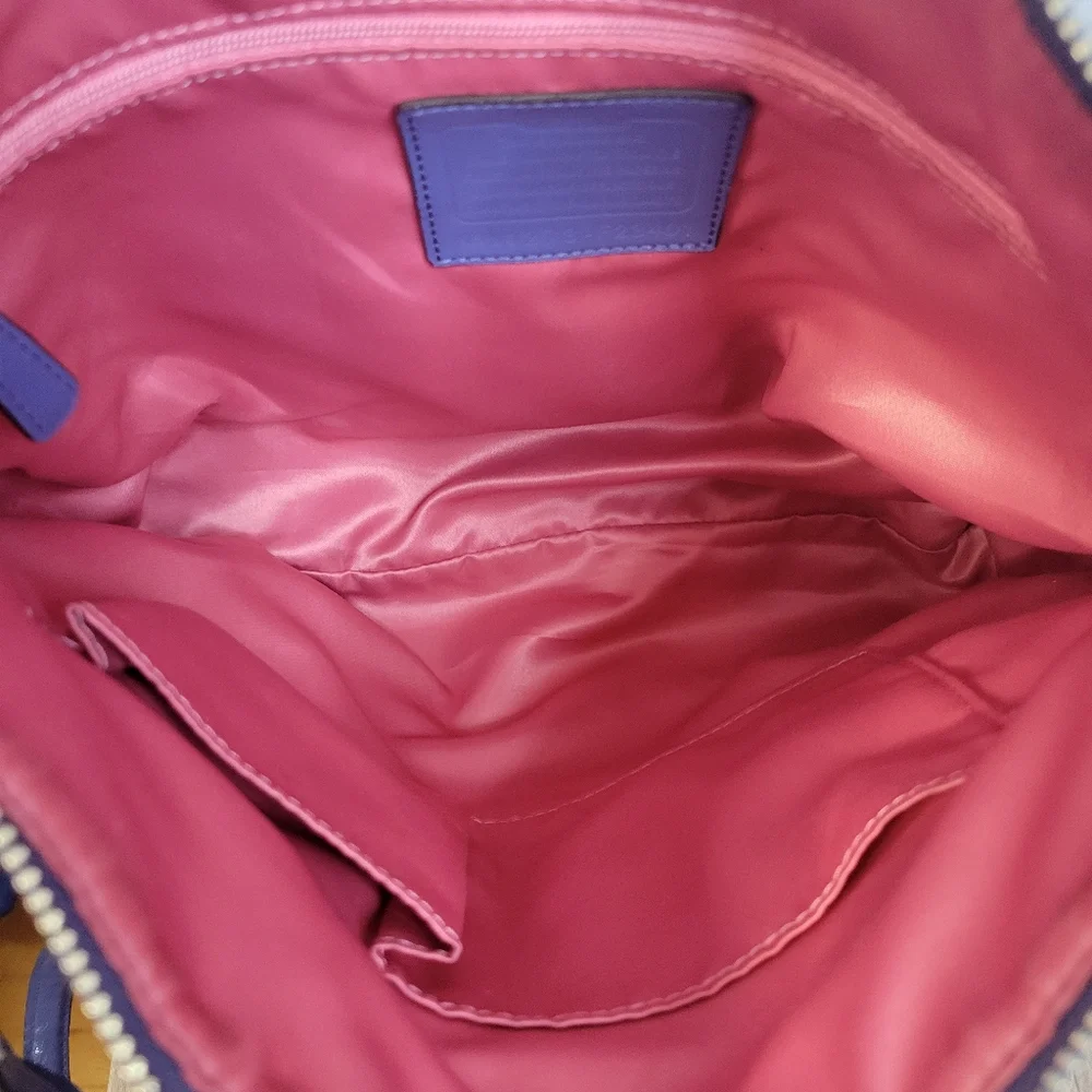Coach  Daisy Liquid Gloss Patent Leather Crossbody